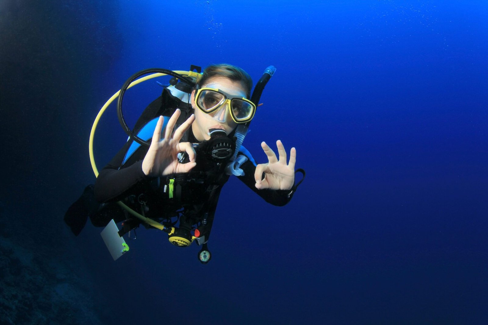 Open water diver in Salou